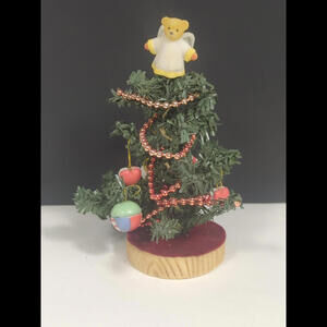 Enesco Cherished Teddies - Christmas Tree - #707368  - 2000 - Mint Vintage